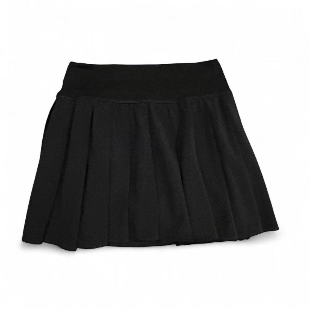 Aerie Black Pleated Tennis Skort Small Athletic Golf Pickleball Skirt - Picture 4 of 7